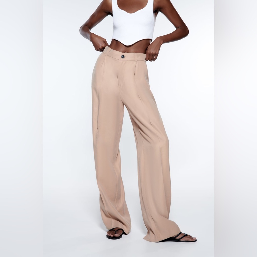 NWT Zara Full Length Trousers